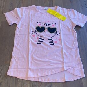 🎈MyFav Girls Casual Cute Cat Top Blouse 3XL (14-15 year old), NWT
